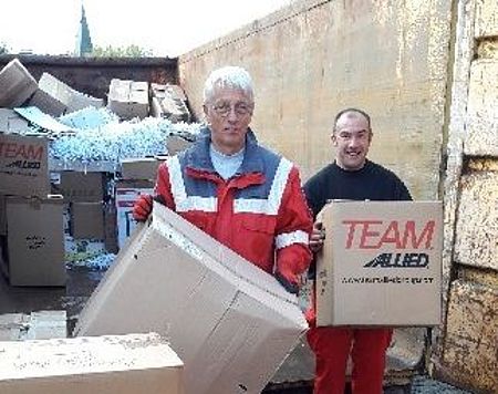 Altpapiersammeln in Winsen an der Aller Altpapiersammeln in Winsen an der Aller